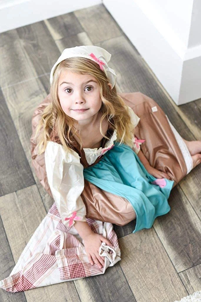 Cinderella Day Dress with Scarf