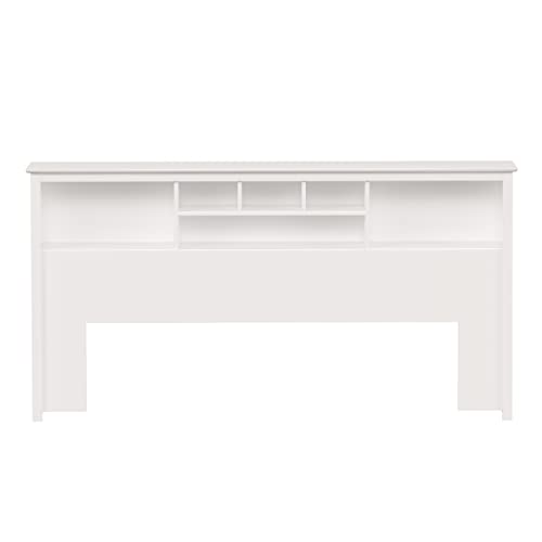 Prepac King Bookcase Headboard, Black