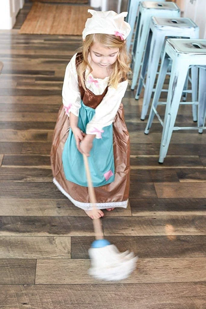 Cinderella Day Dress with Scarf