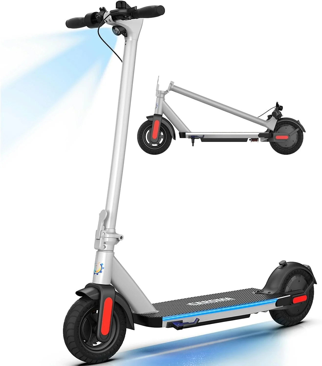 Caroma Electric Scooter for Adults, 20 Mph & 25 Miles Range, 10