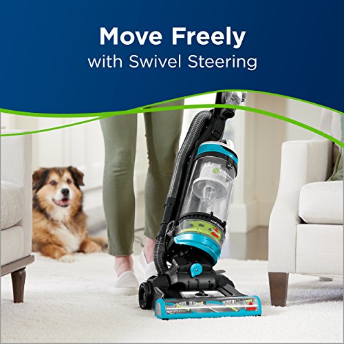 Bissell 2252 CleanView Swivel Upright Bagless Vacuum with Swivel Steering, Powerful Pet Hair Pick Up, Specialized Pet Tools, Large Capacity Dirt Tank, Easy Empty