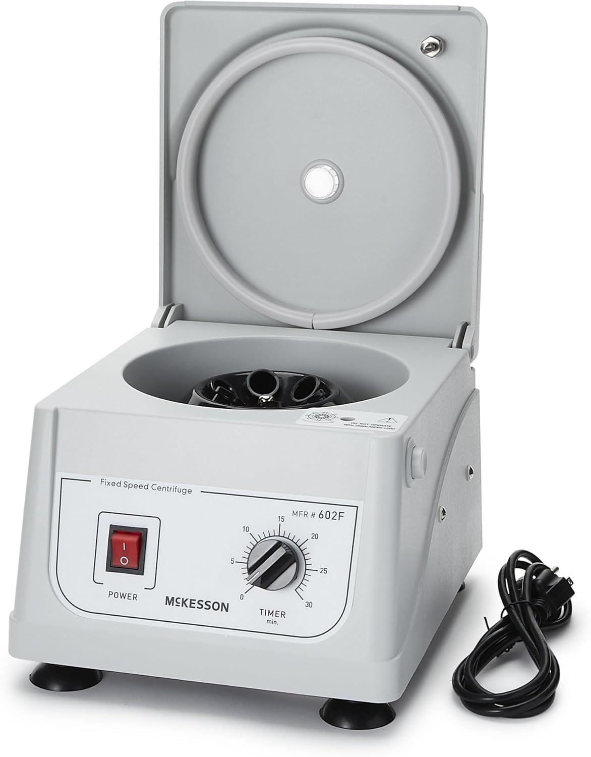 McKesson Centrifuge Machine for Laboratory Clinical Use, Fixed Speed at 3400 RPM - 6 Place Fixed Angled Rotor, 1 Count