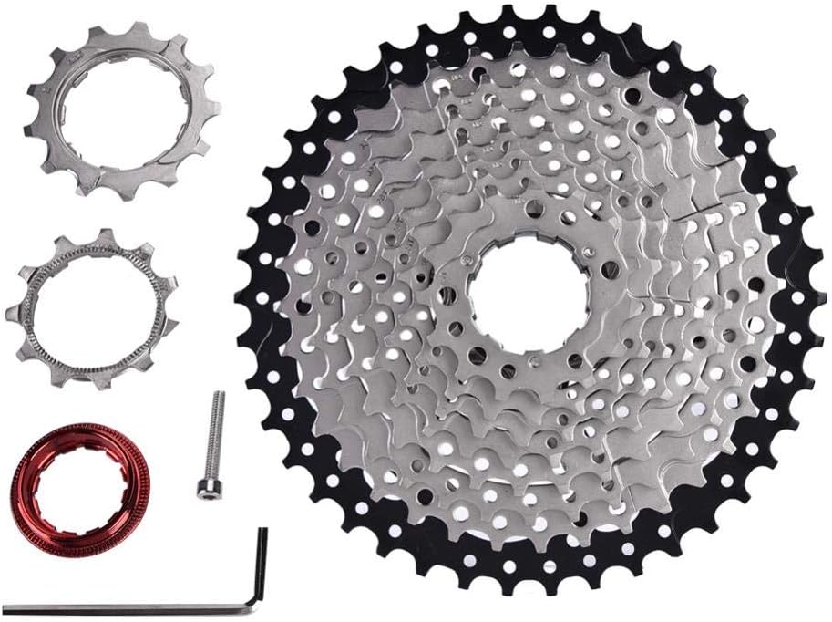 Bike Freewheel Set, Bike Cassette 10 Speed Replacement Accessory Bike Sprocket Speed Freewheel Flywheel Sprocket