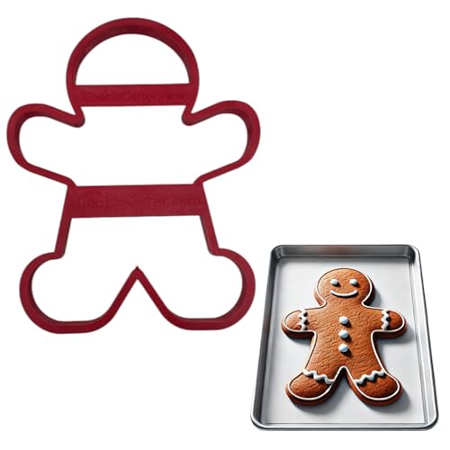 XXL Gingerbread Man Gingerbread Giant 14 inch Cookie Cutter Full Baking Sheet Size