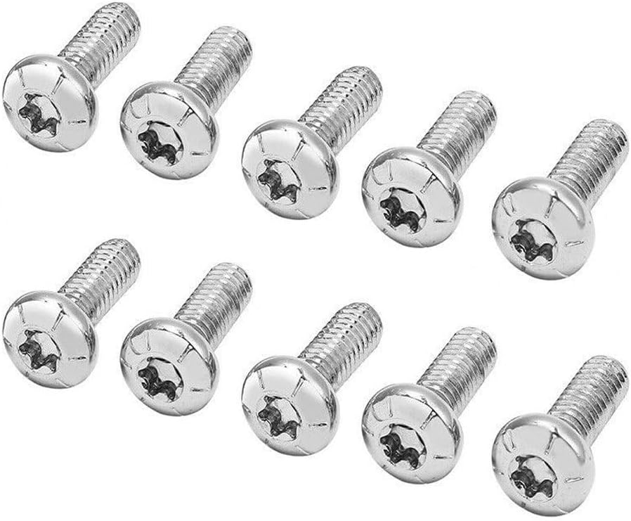 10x Front Disk Brake Rotor Bolts Fit Compatible with Harley-Davidson(1955-2022)
