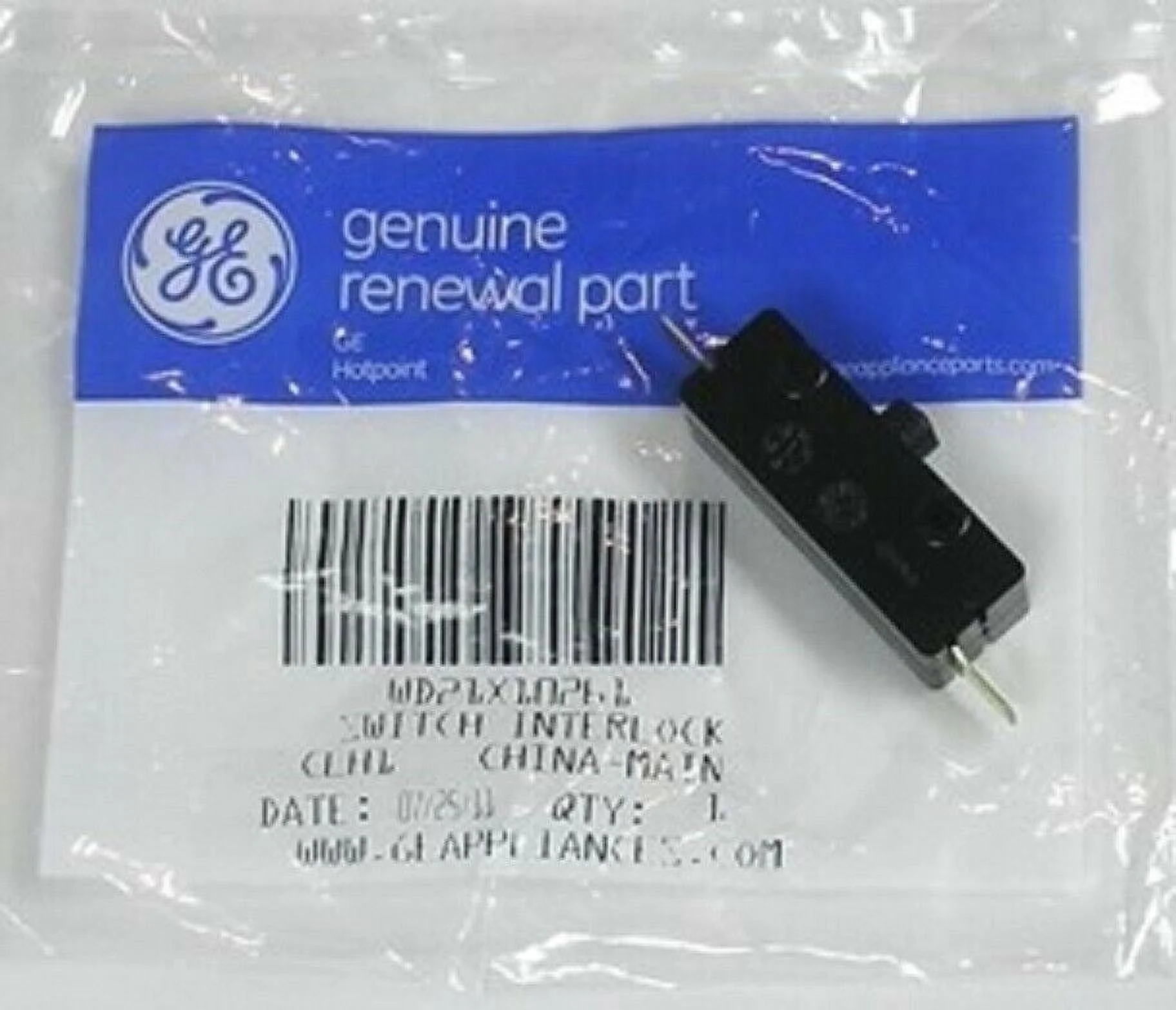 WD21X10261 Dishwasher Door Switch/ Dryer Belt Switch, Multi Purpose for GE