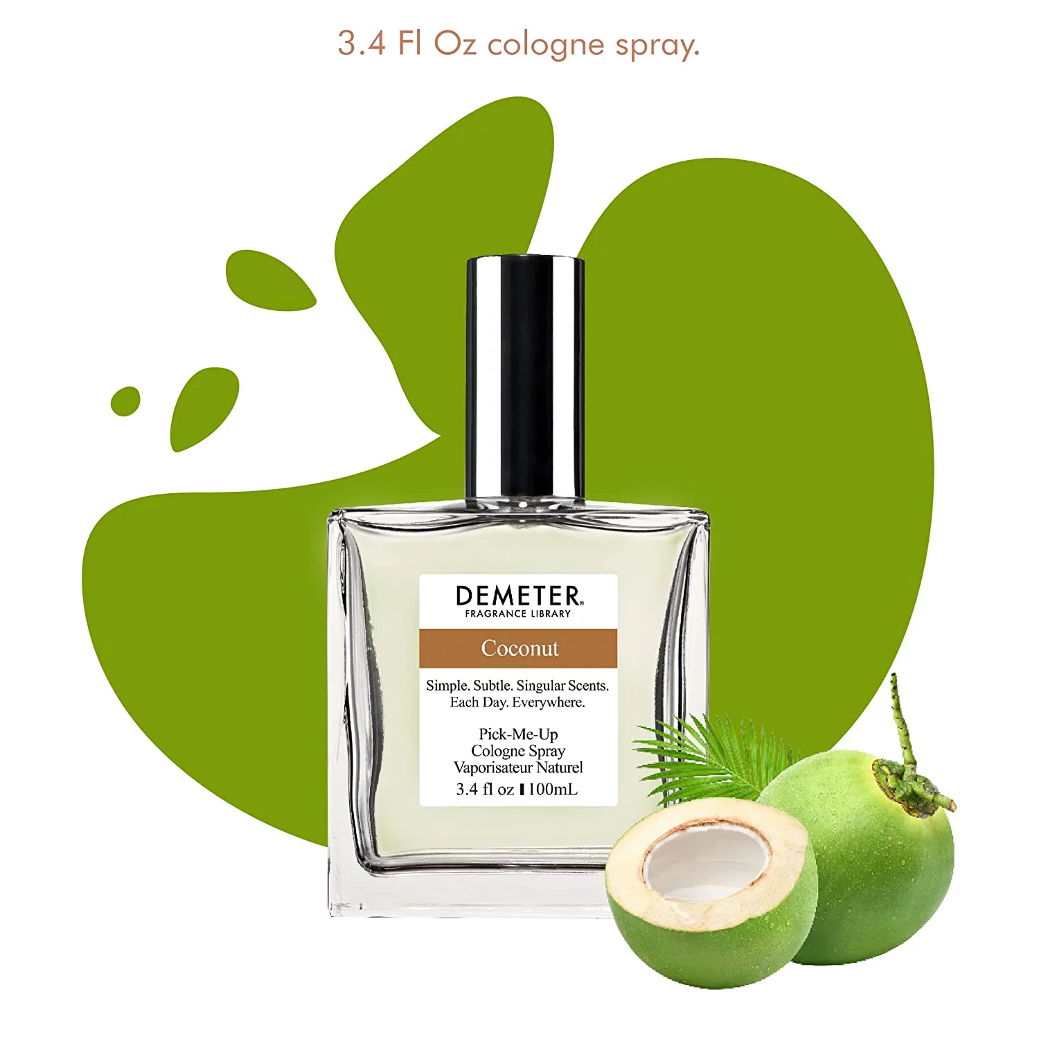 Demeter Coconut Cologne Spray - 3.4 oz