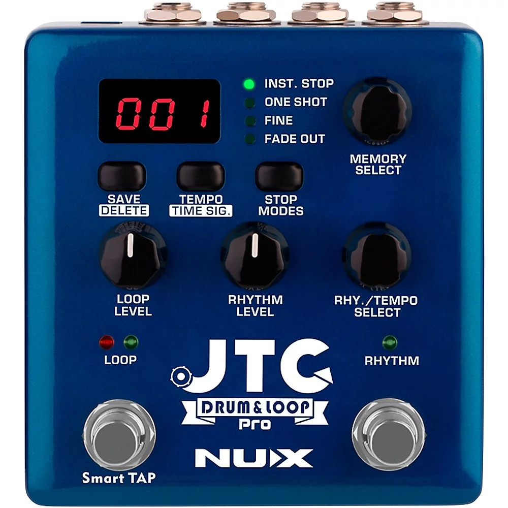 NUX JTC Pro Drum & Loop Effects Pedal