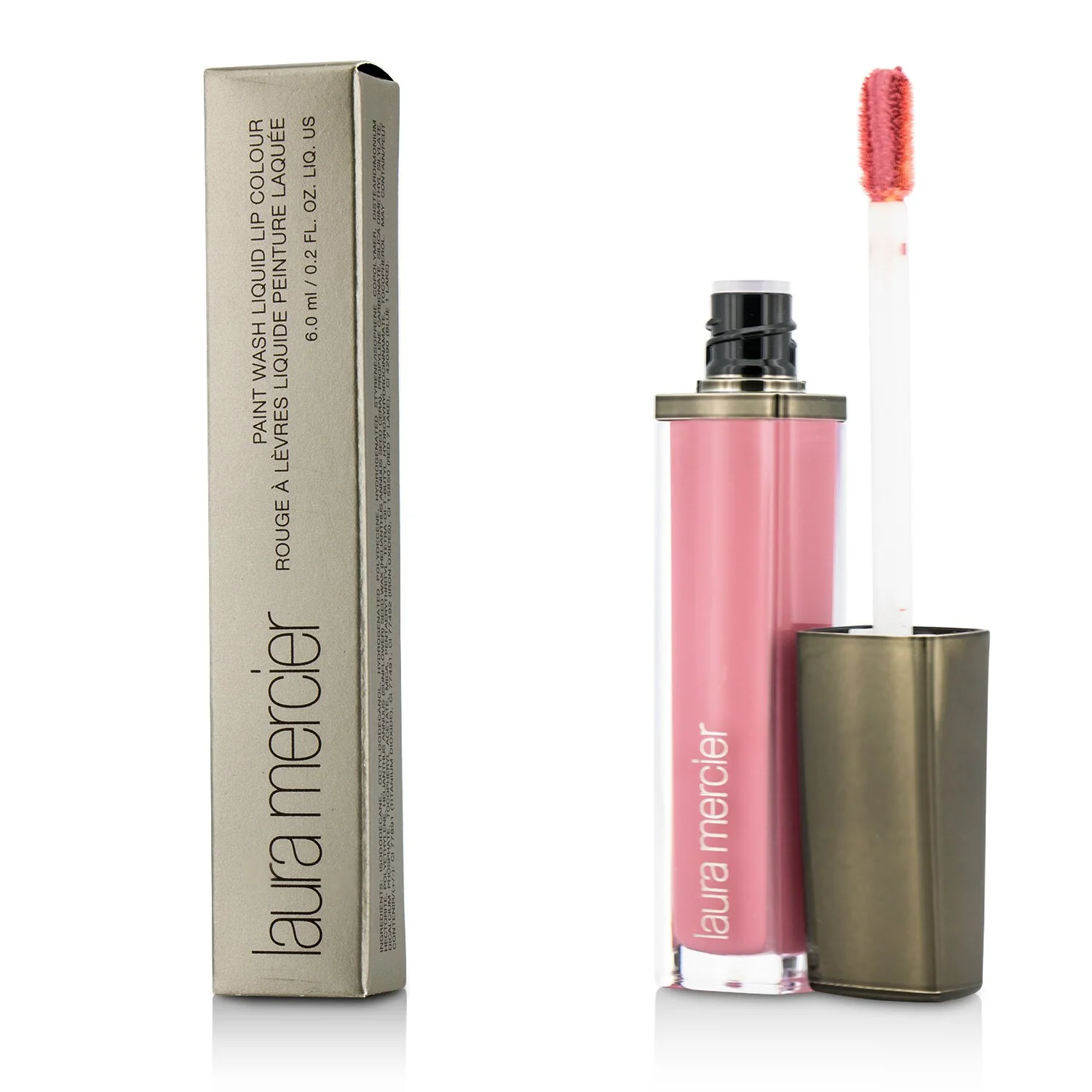 Laura Mercier Paint Wash Liquid Lip Colour - #Petal Pink  6ml/0.2oz