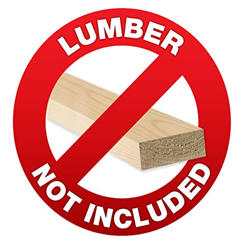 2x4basics 90192MI Custom Shed Kit with Peak Roof, 2x4