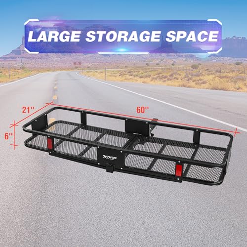 Young 500lb Folding Cargo Rack Carrier 60