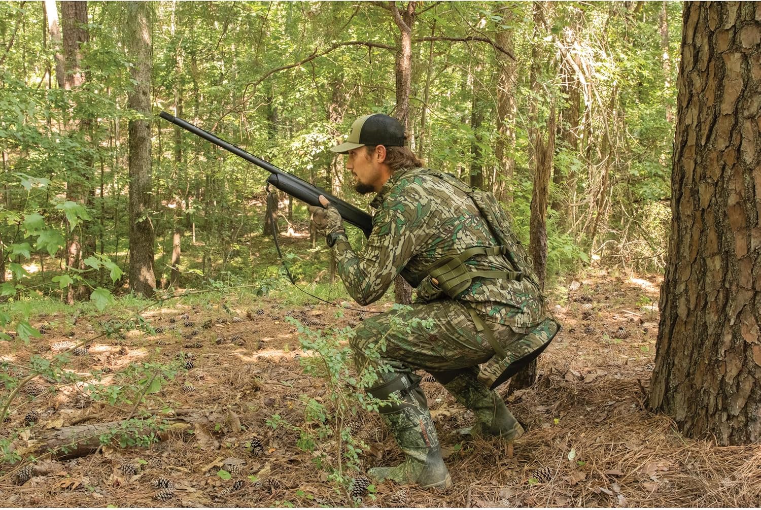 Knight & Hale Run N'Gun 200 Turkey Vest- Mossy Oak® Greenleaf®