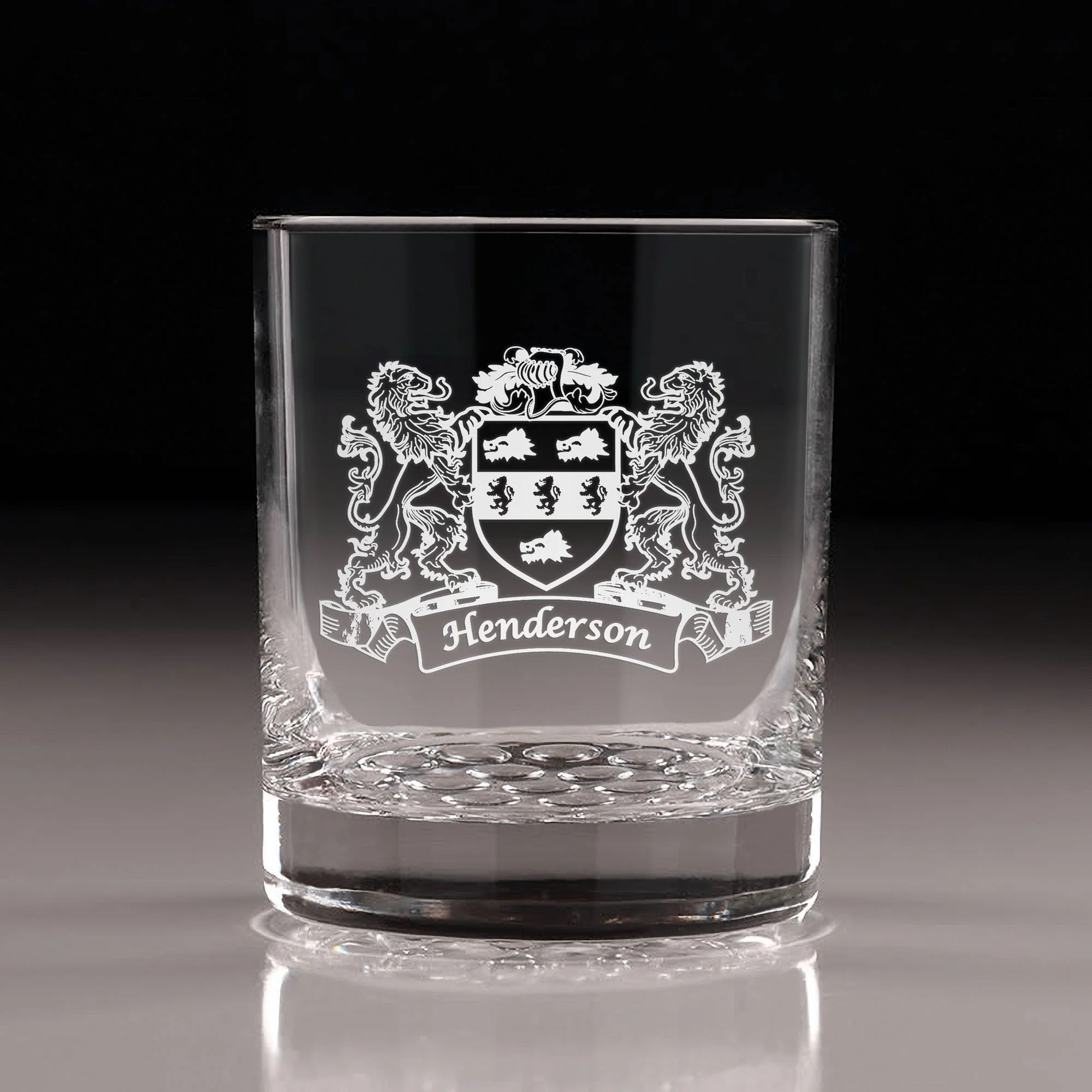 Henderson Irish Coat of Arms Nob Hill Tumblers - Set of 4
