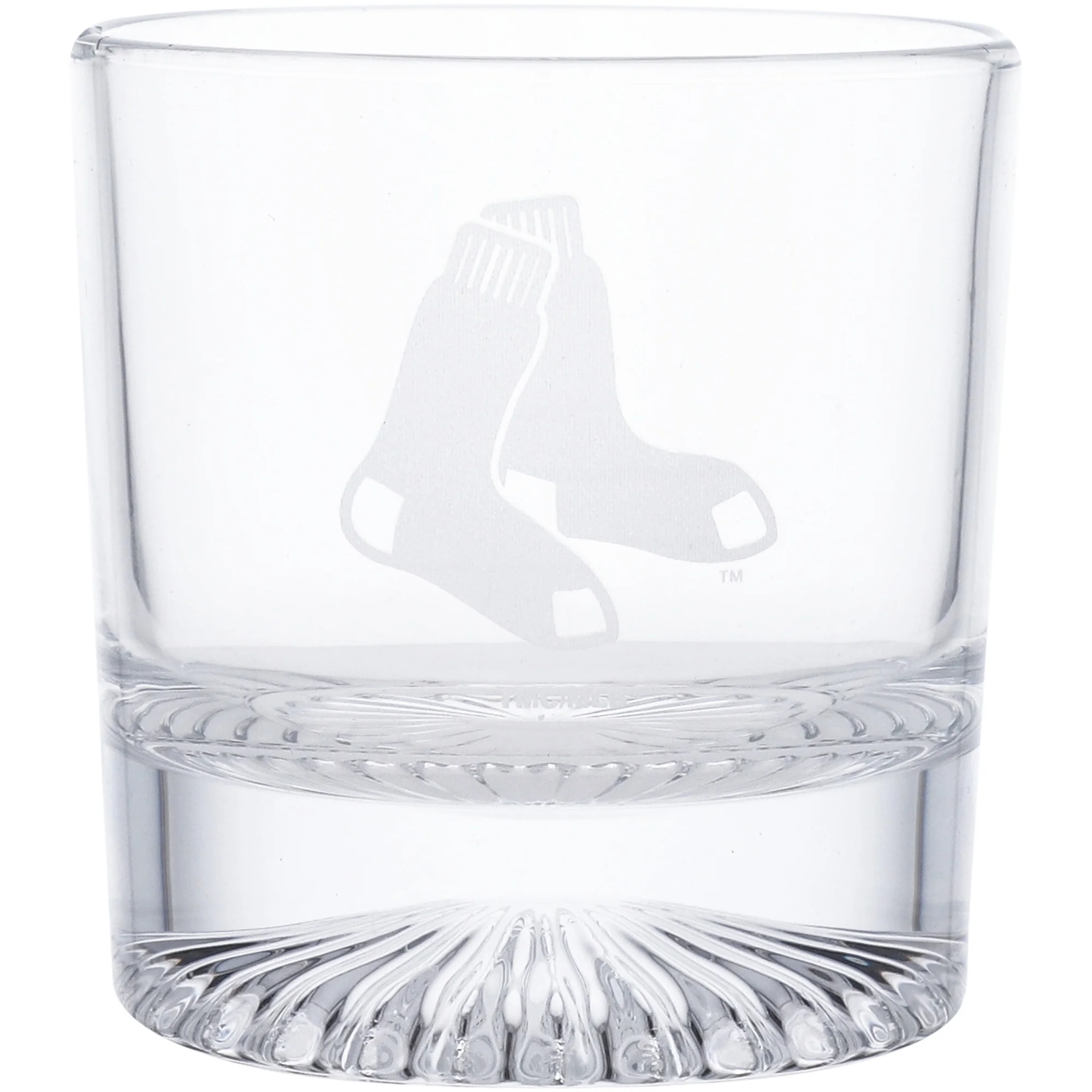 Boston Red Sox Decanter & Two Rocks Glasses Set