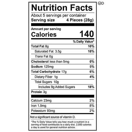 Fannie May Peanut Butter Pretzel Snack 5.0 oz Pack of 2