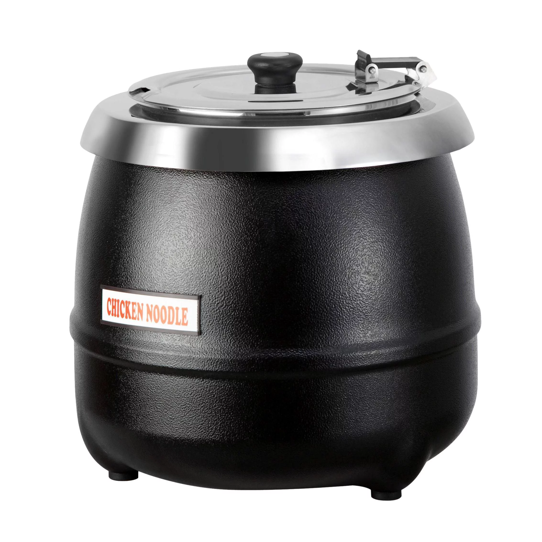 Commercial 10-1/2 qt. Black Soup Kettle, Each