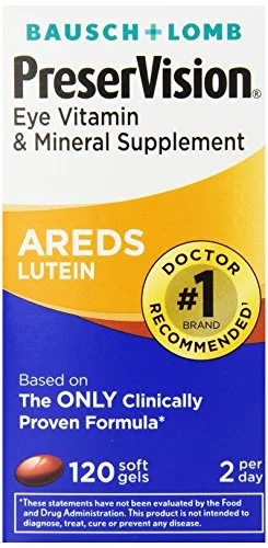PreserVision Areds Vitamin/Mineral/Lutein Softgels, 120ct Each