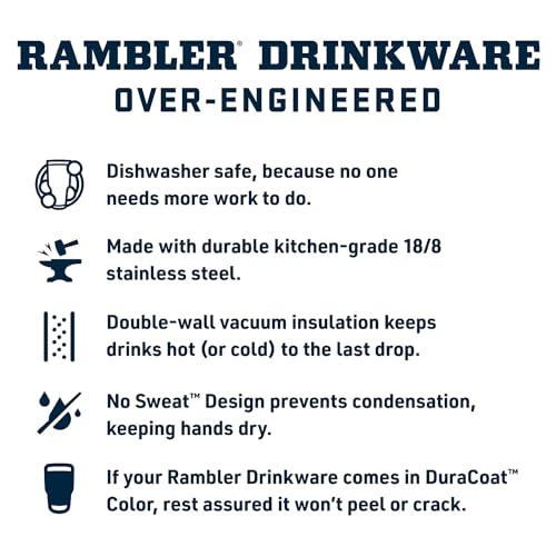YETI Rambler 30 oz Stackable Tumbler, Stainless Steel, Vacuum Insulated with MagSlider Lid