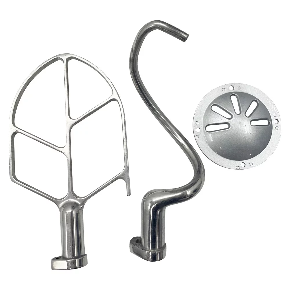 INTSUPERMAI Dough Kneading Machine Commercial Food Mixer 10L Gear Driven Bakery Blender