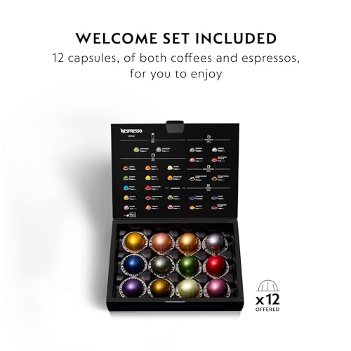Nespresso Vertuo Coffee and Espresso Maker by De'Longhi, Graphite Metal
