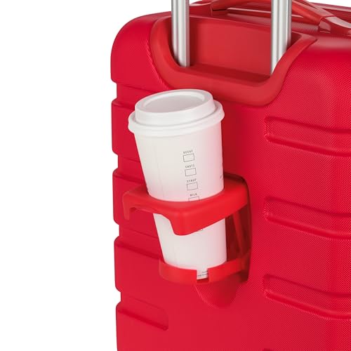 SwissGear 7366 Hardside Expandable Luggage with Spinner Wheels, White, Carry-On 19-Inch