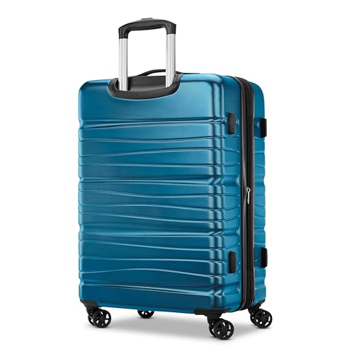Samsonite Evolve SE Hardside Expandable Luggage with Double Spinner Wheels, Bass Black, Carry-on