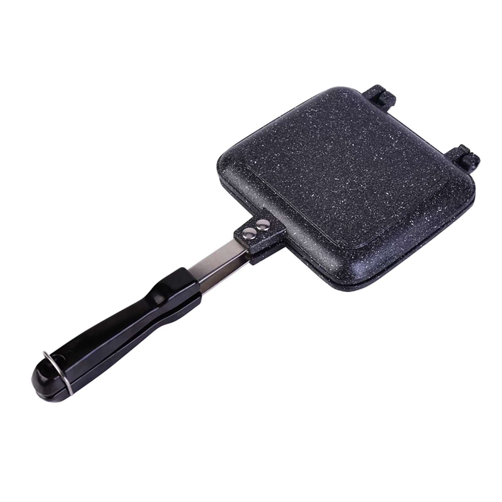 Gas Sandwich Maker Aluminum Bread Toast Breakfast Machine Waffle Pancake Baking Barbecue Pan