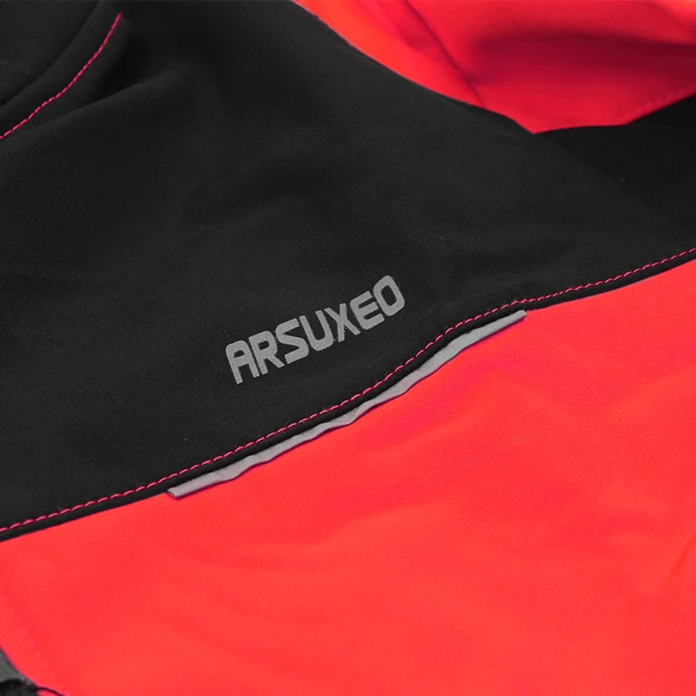 Arsuxeo Cycling Jacket,Mountain Bike Coat Windproof MTB Mountain MTB Mountain Bike Men Windproof MTB