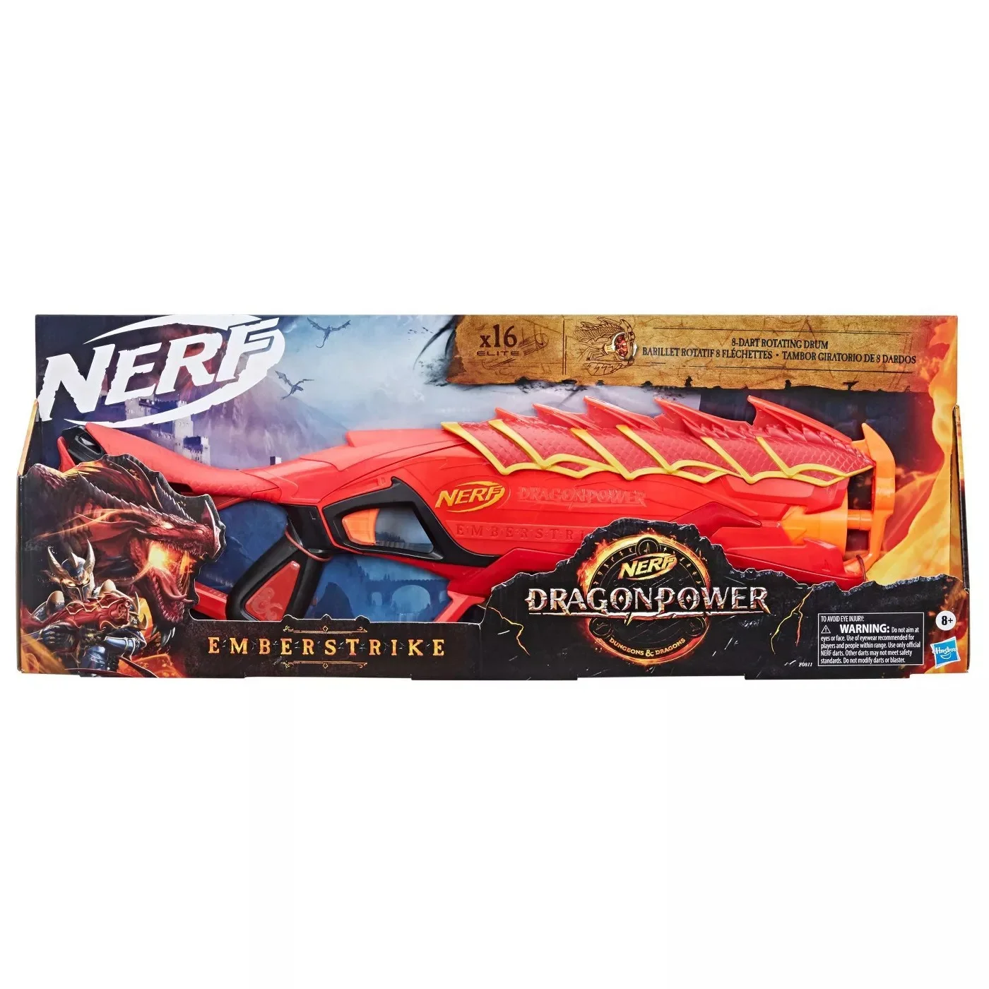 NERF 30395520 DragonPower Emberstrike Blaster