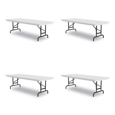 Adjustable Folding Tables, Rectangular, 96