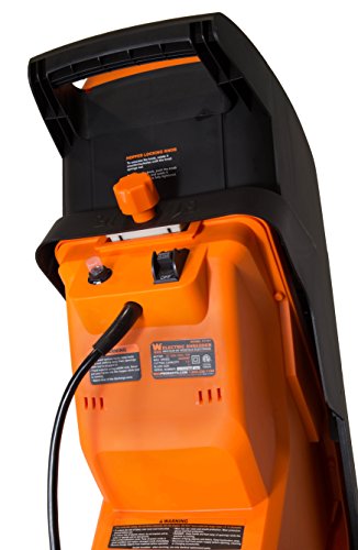 WEN 41119 Electric Wood Chipper and Shredder, 15-Amp, Black