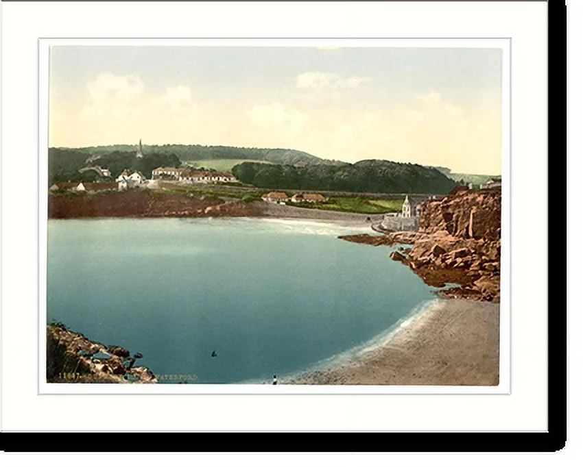 Historic Framed Print, Dunmore III. Co. Waterford Ireland, 17-7/8