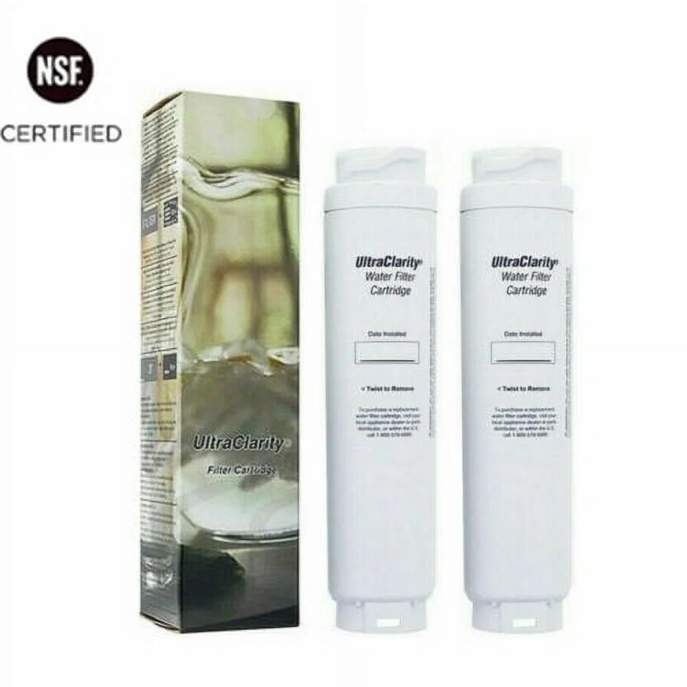 2 Pack Bosch 9000 705475 777508 UltraClarity Refrigerator Water Filter Cartridge New Sealed