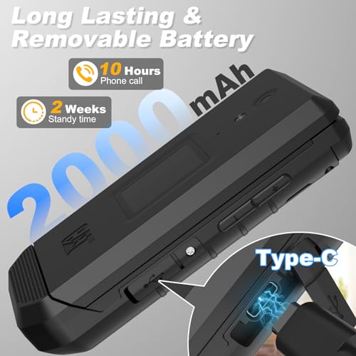 CAT S22 Smart Flip Phone Unlocked (16GB) 2.8 Touchscreen Rugged Cell Phone Android 11, IP68 Water Resistant, T-Mobile 4G LTE GSM Single Nano Slot,Compatible with T-Mobile (New)