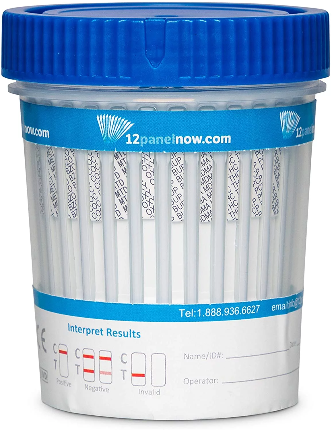 12panelnow.com 14 Panel Multi-Drug Urine Test with ETG & TML Detection [5 Pack]