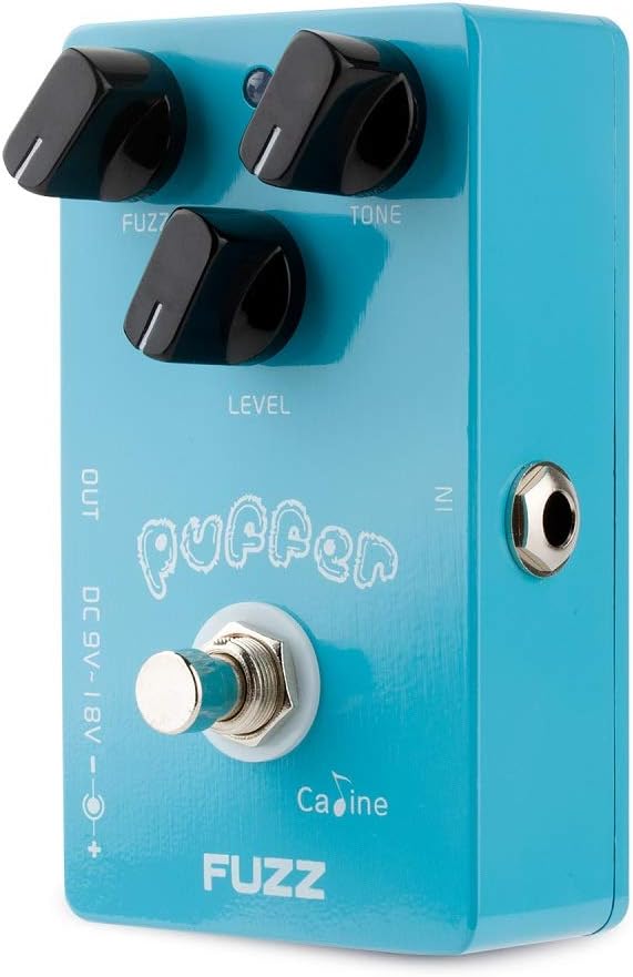 Caline Puffer Fuzz Electric Guitar Effects Pedal Blue CP-11