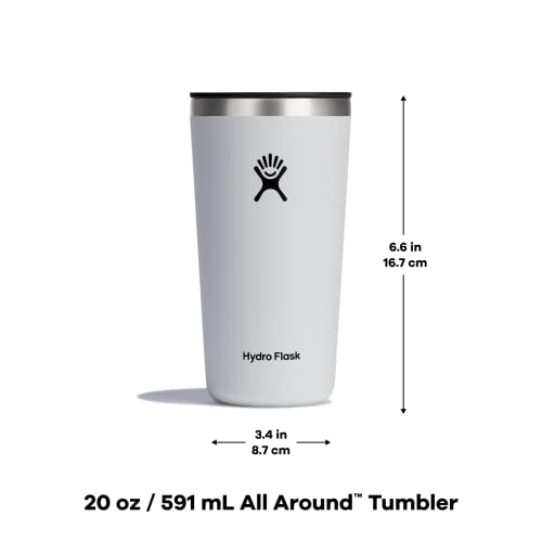 Hydro Flask 20 Oz All Around Tumbler Press-In Lid Indigo