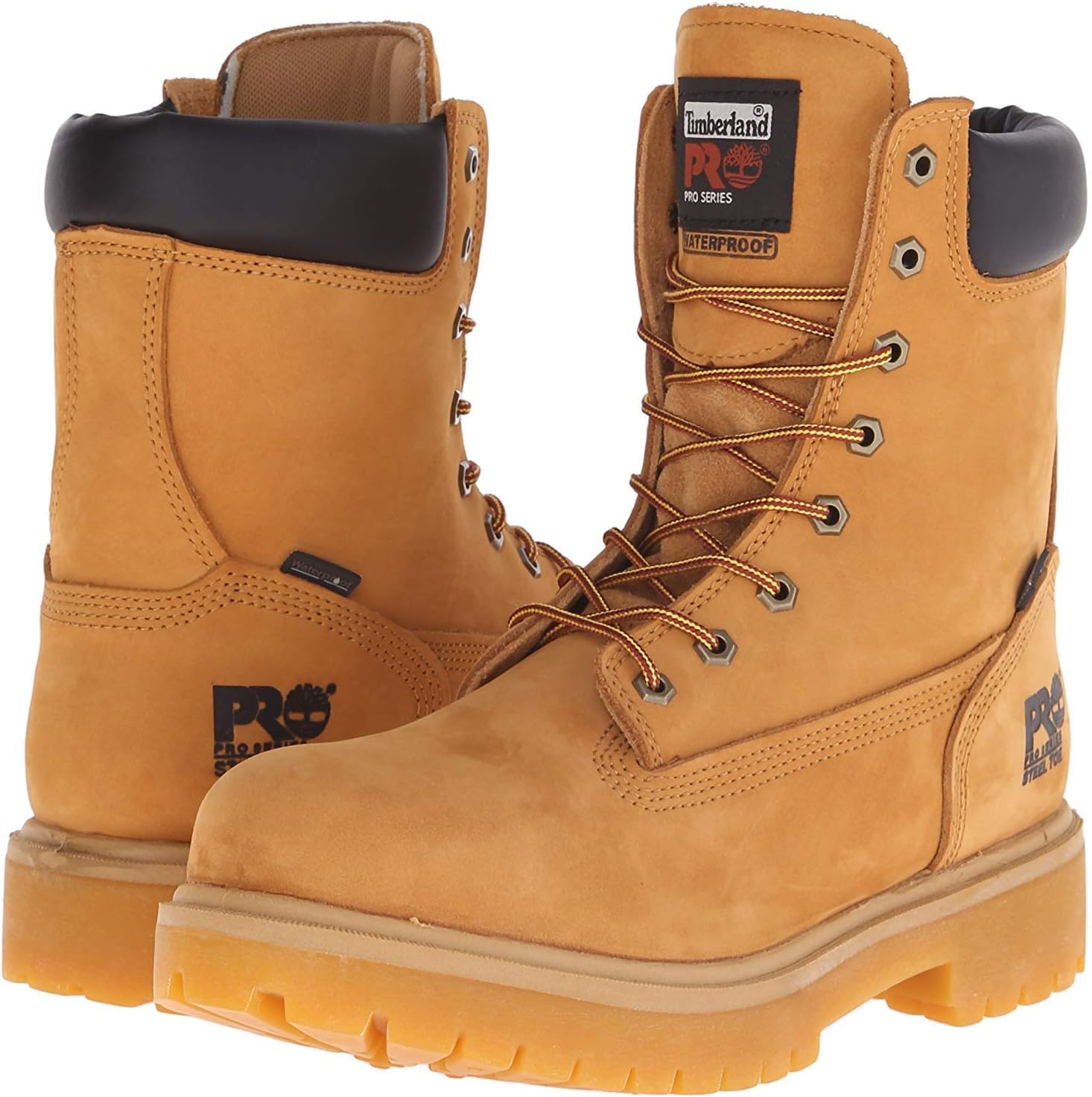 Timberland Men's Pro-8 Inch Direct Attach ST WP Wheat Nubuck 9.5 M