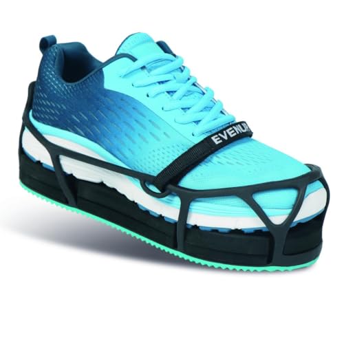 EVENup The Authentic Shoe Balancer Size X-Large for use with Walking Boot or Leg Length Discrepancy. Improves Your gait Using a Variety of Height adjustments. Black