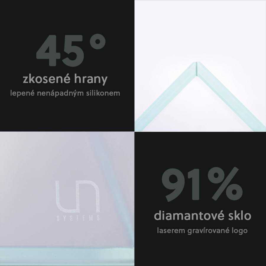 UNS 60U 20 Gallon Ultra Clear Rimless Aquarium - Pet Supplies online store