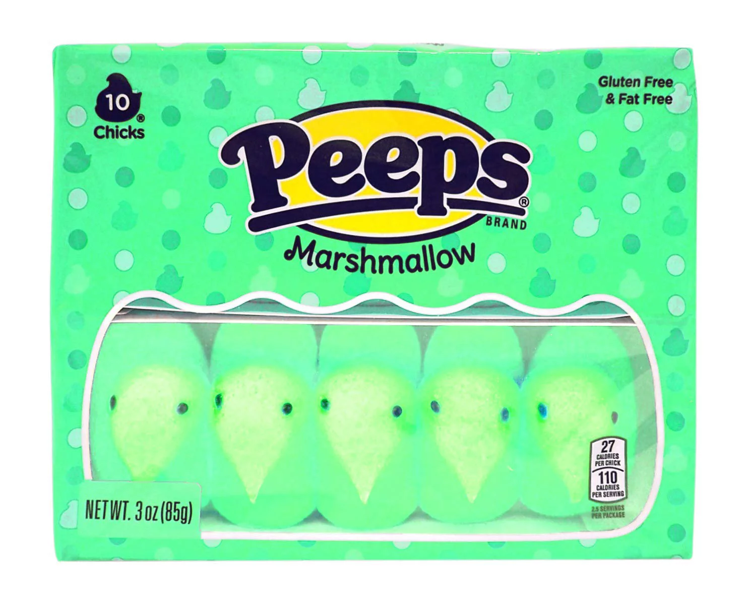 Peeps Marshmallow Variety Pack, Easter Basket Candy, Pack of 5, 1 of Each, 3 Ounces per Pack
