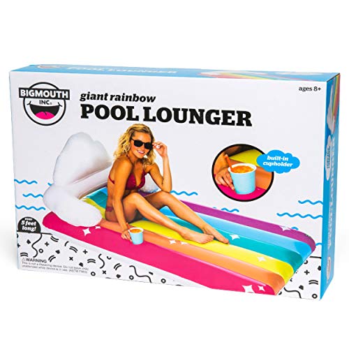 BigMouth Inc. Pool Float, Large Lounge Raft, Durable Vinyl Floatie, Summer Pool Party Water Toy