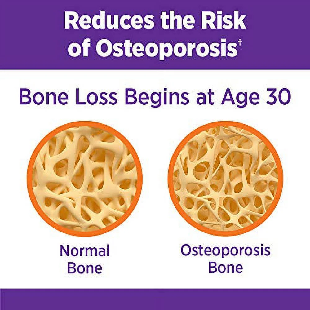 New Chapter Calcium Supplement – Bone Strength Whole Food Calcium with Vitamin K2 + D3 + Magnesium, Vegetarian, Gluten Free 60 count (20 day supply)