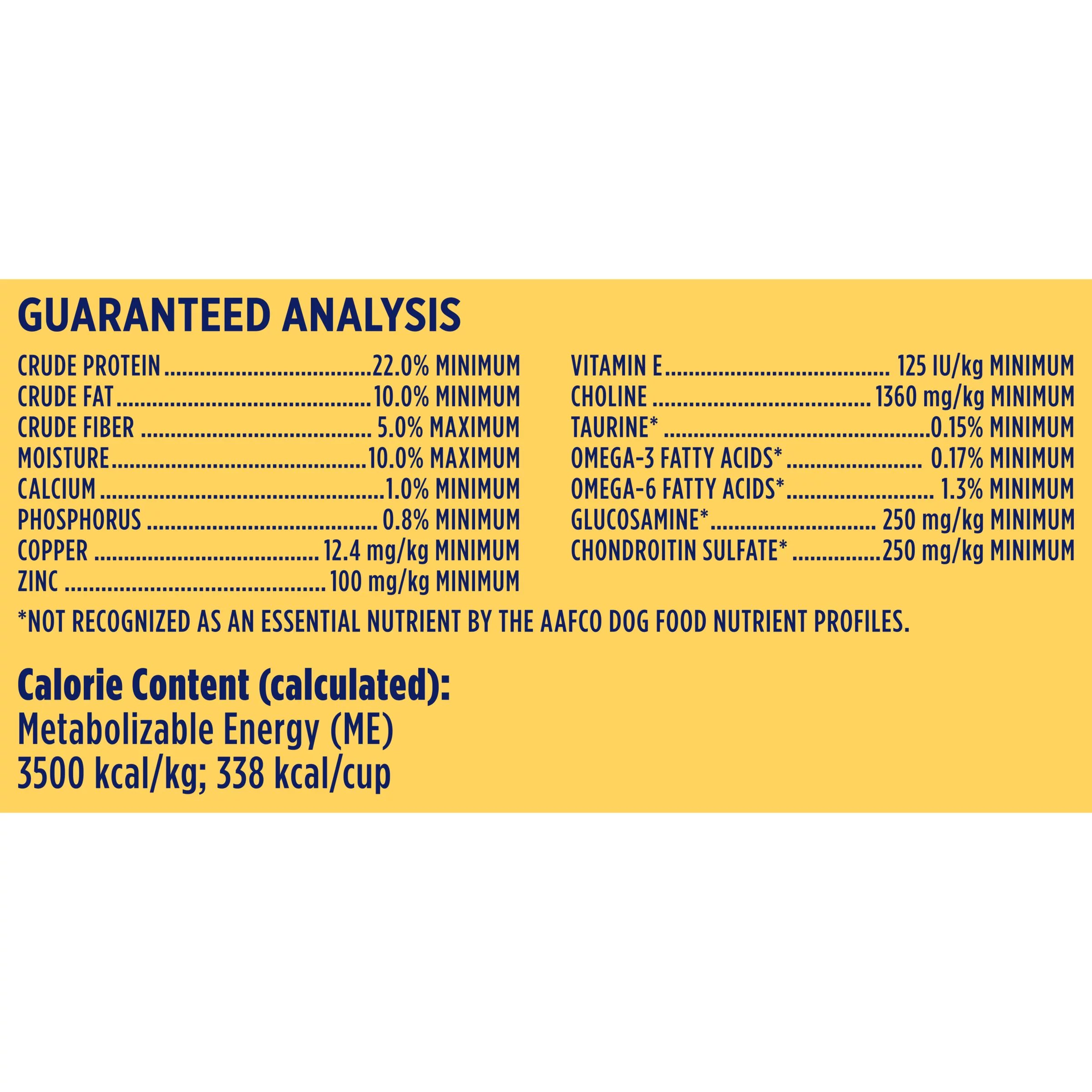 Nature’s Recipe Mature Lamb and Rice Recipe, Dry Dog Food,24lb Bag