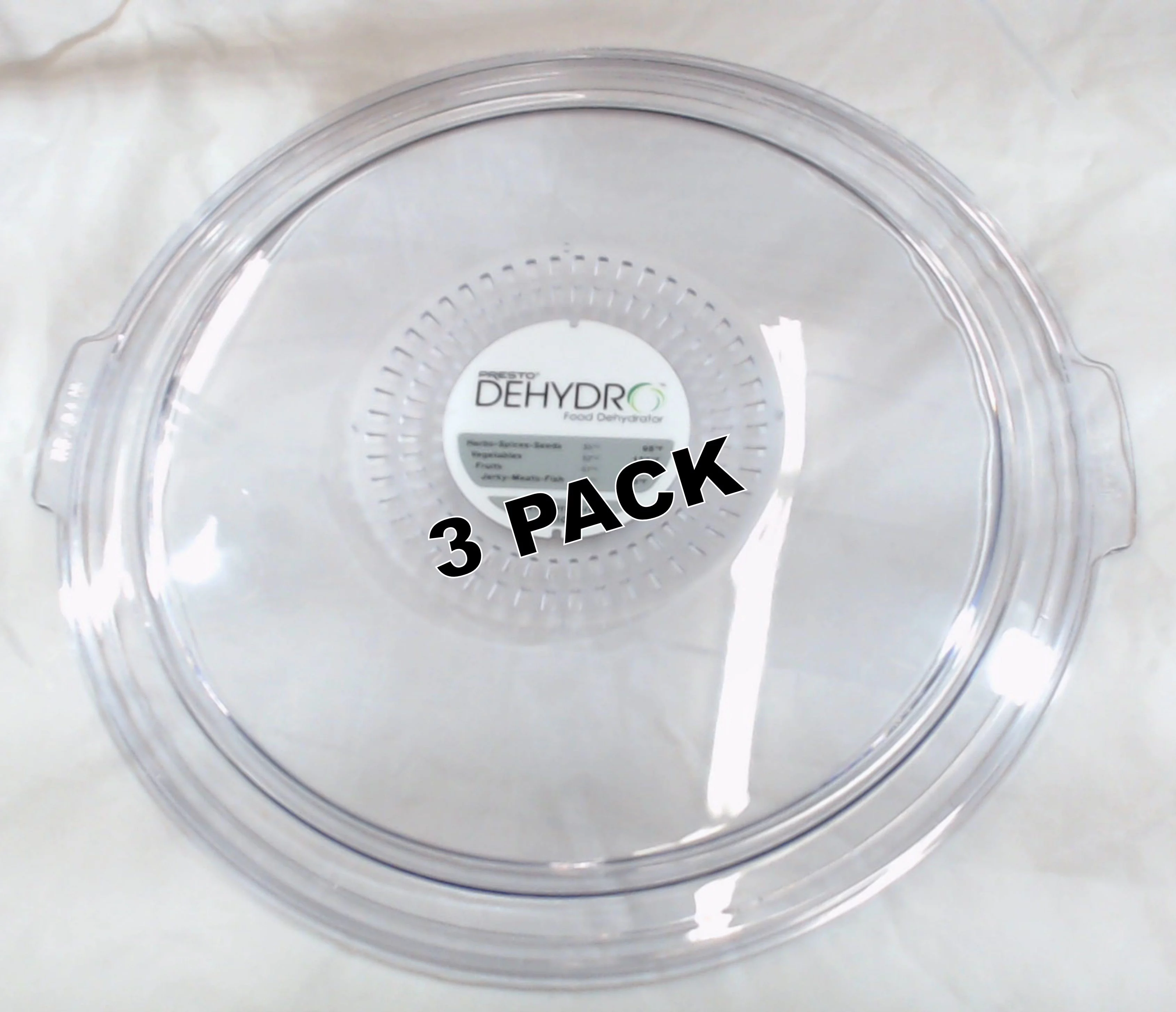 3 Pk, Presto Dehydrator Cover For Dehydro Food Dehydrator, 85839