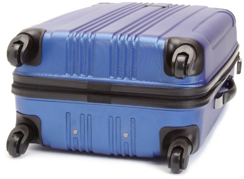 Kenneth Cole REACTION Out of Bounds Lightweight Hardshell 4-Wheel Spinner Luggage, Cobalt Blue, 20-Inch Carry On