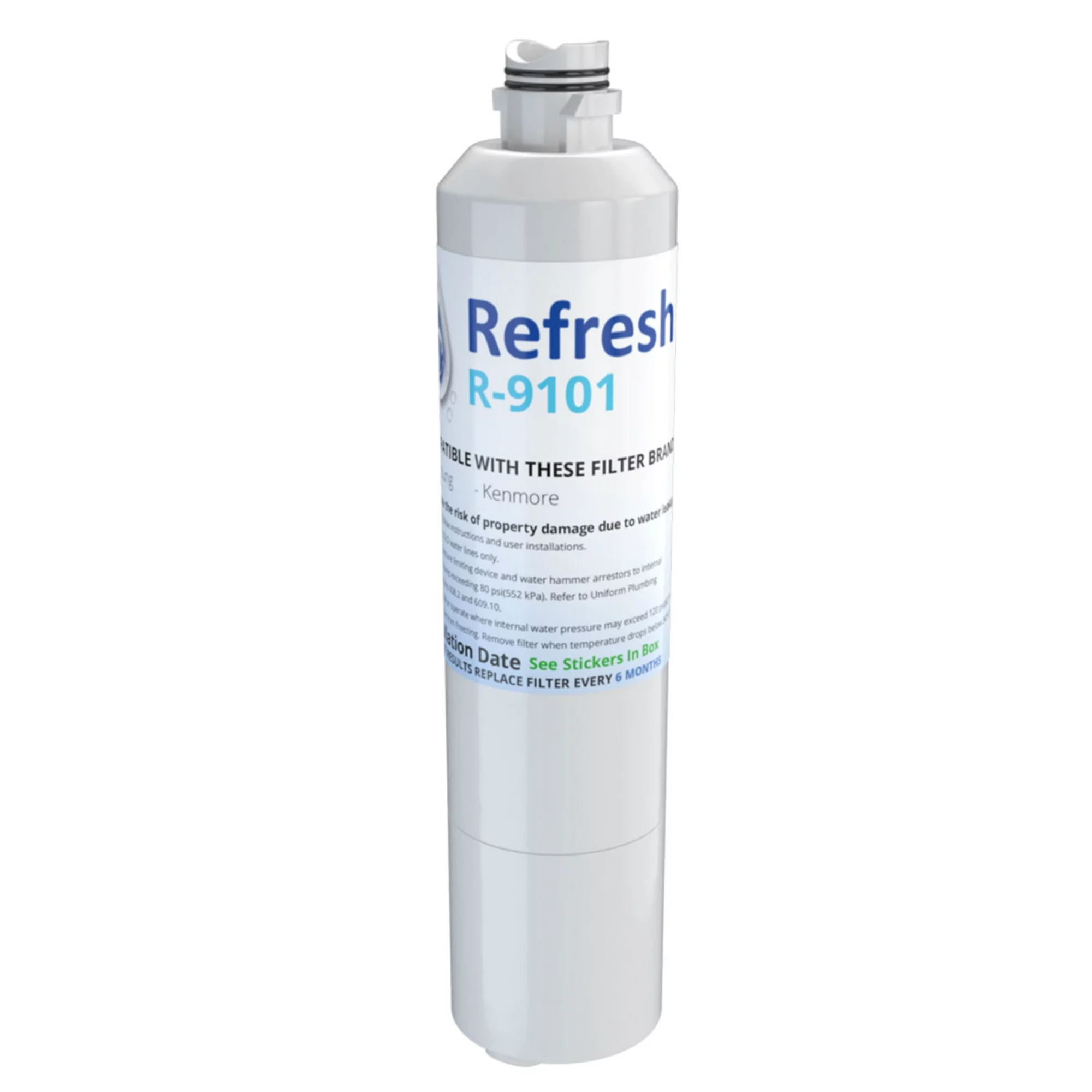 Replacement For Samsung RF261BEAEBC/AA Refrigerator Water Filter - by Refresh