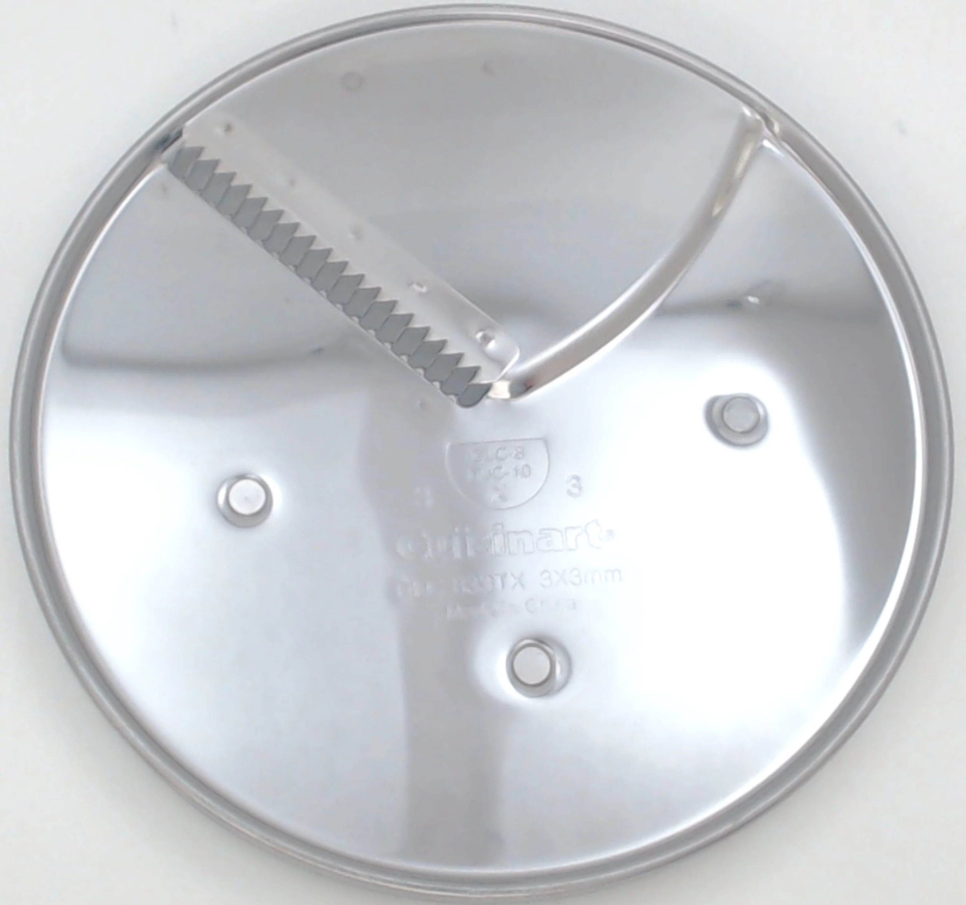 Cuisinart Food Processor 3x3mm Med Square Julienne Disc, 11 & 7-Cup, DLC-833TX-1