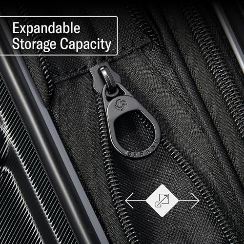 Samsonite Omni 2 Hardside Expandable Luggage with Spinner Wheels, 2-Piece Set (19/24), Lagoon Blue