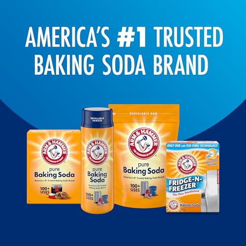 Arm & Hammer Baking Soda, 1 Pound (Pack of 12)